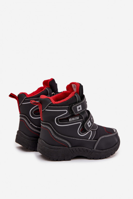 réchauffer Bottes de neige pour enfants chaussures Big Star OO374049 couleur noire