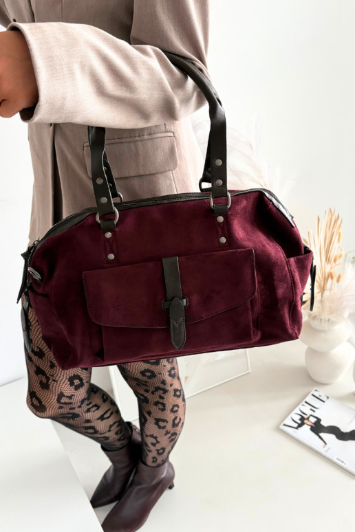 Ordinateur de pocheen daim écologiqueu Bourgogne Gressa Ordinateur de pocheen daim écologiqueu Bourgogne Gressa