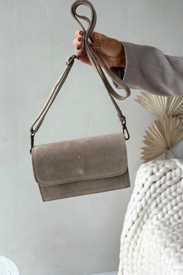 Sac en daim ivoire Mirine