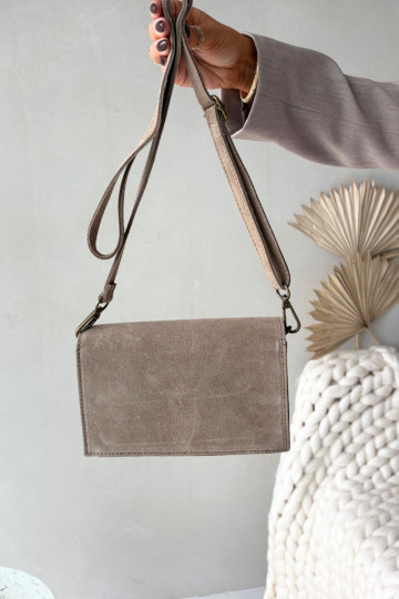 Sac en daim ivoire Mirine 2