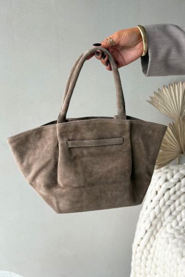 Sac en daim ivoire Orselle 2