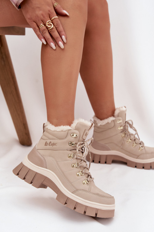 réchauffer chaussures Féminin Lee Cooper LCJ-25-31-3910 beige réchauffer chaussures Féminin Lee Cooper LCJ-25-31-3910 beige