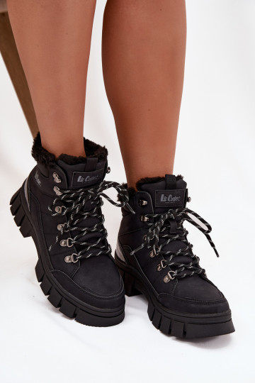 Bottes Lee Cooper LCJ-25-31-3911 en noir pour femmes