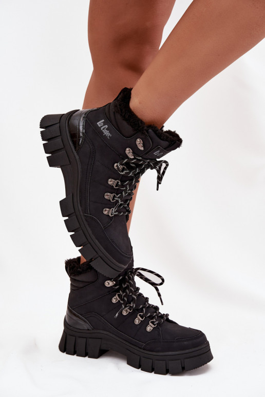 réchauffer chaussures Féminin Lee Cooper LCJ-25-31-3911 couleur noire