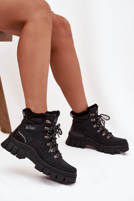 réchauffer chaussures Féminin Lee Cooper LCJ-25-31-3911 couleur noire