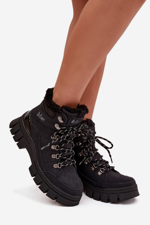 réchauffer chaussures Féminin Lee Cooper LCJ-25-31-3911 couleur noire