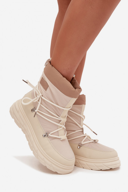 Bottes de neige Féminin Au Château Lee Cooper LCJ-25-44-3931 beige Bottes de neige Féminin Au Château Lee Cooper LCJ-25-44-3931 beige