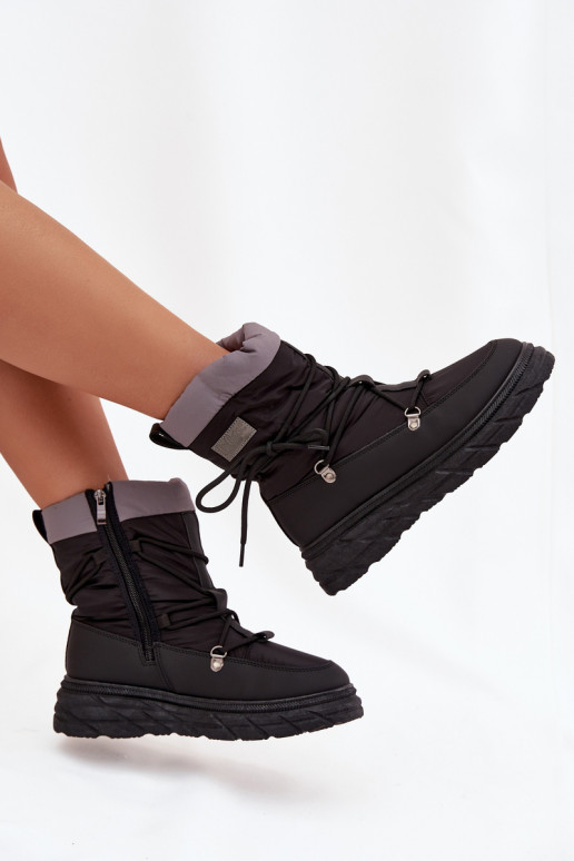 Bottes de neige Féminin Au Château Lee Cooper LCJ-25-44-3930 couleur noire