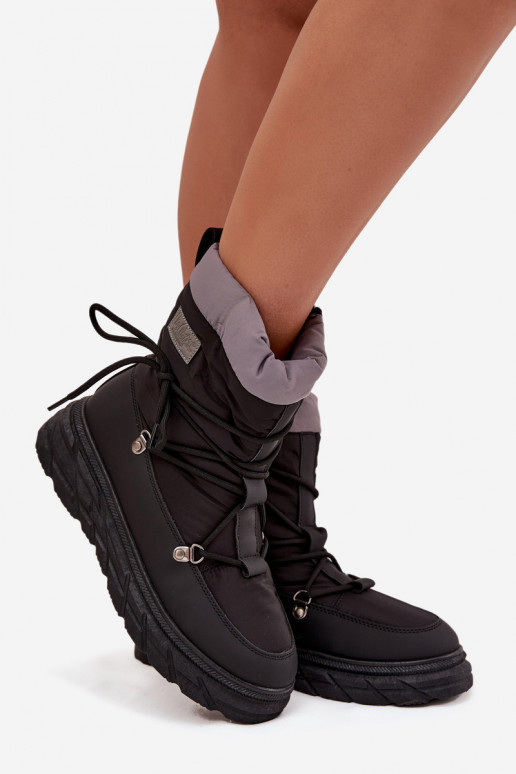 Bottes de neige Féminin Au Château Lee Cooper LCJ-25-44-3930 couleur noire