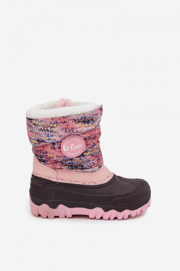 Bottes de neige Puéril Puéril Au Château Lee Cooper LCJ-25-10-3770 couleur rose 2