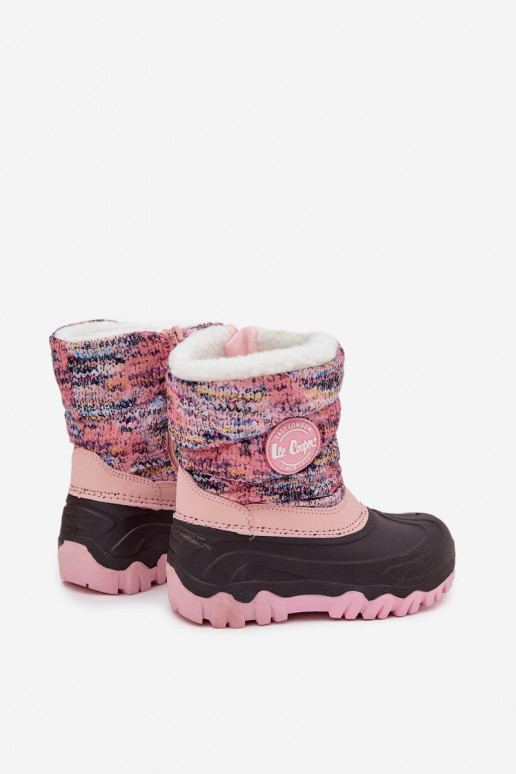 Bottes de neige Puéril Puéril Au Château Lee Cooper LCJ-25-10-3770 couleur rose