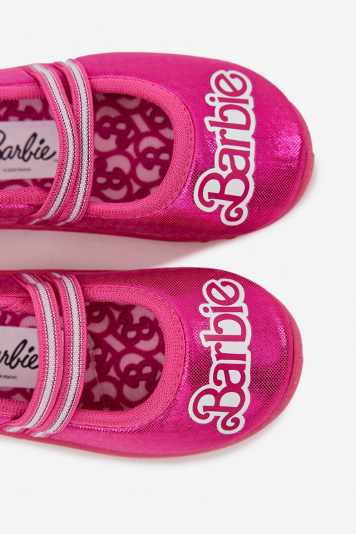 ballerines Chaussons Dla DzieÀczynek BARBIE couleur rose Adrisse