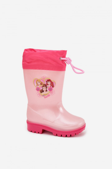 Puéril Puéril Bottes en caoutchouc Księżniczki couleur rose Dazzly