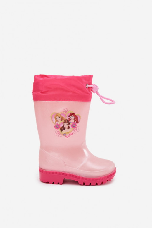 Puéril Puéril Bottes en caoutchouc Księżniczki couleur rose Dazzly
