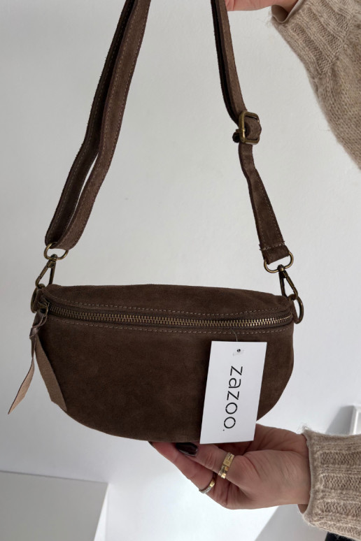 Skórzana en daimoÀa Ordinateur de poche sur le torse CzekoladoÀa DANSessa