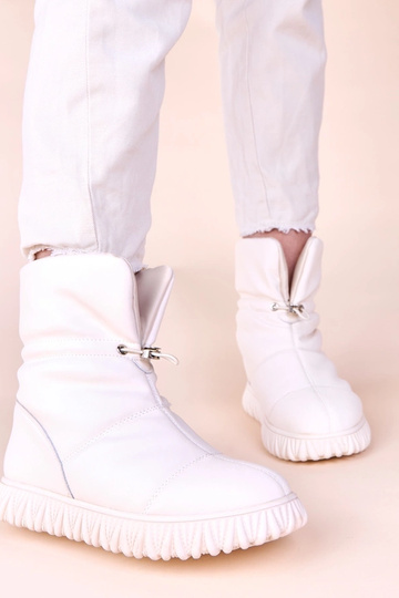 Bottes de neige en cuir... 2