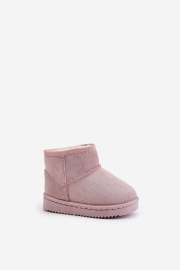 Bottes d'hiver chaudes pour enfants Gooby rose 2