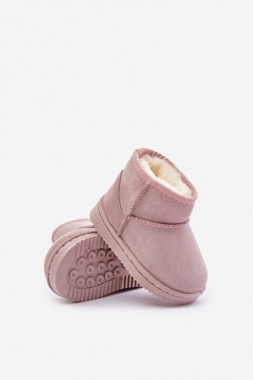 Bottes d'hiver chaudes pour enfants Gooby rose