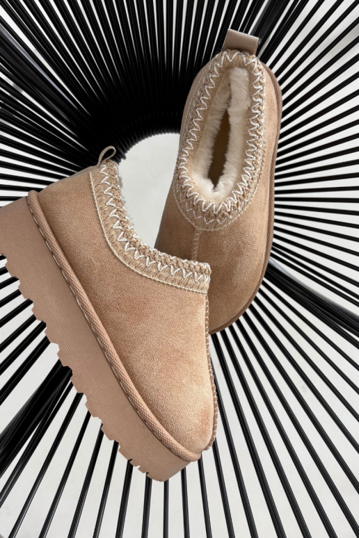 Bottes de neige PuérilHaftem beige Prina