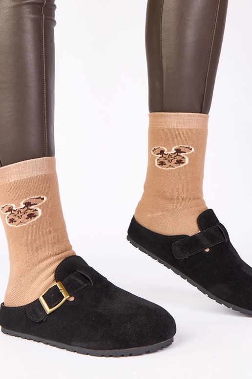 Bottines noires avec boucle...