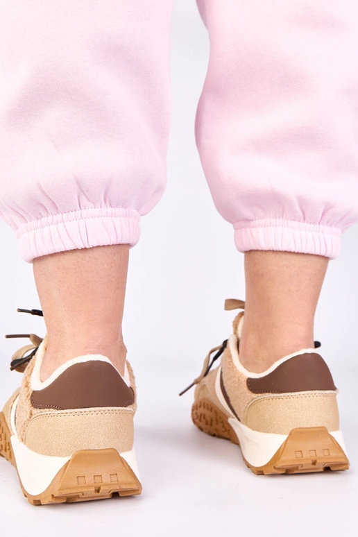 Baskets sable chaudes avec fourrure...