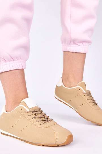 Baskets sable avec accent... 2