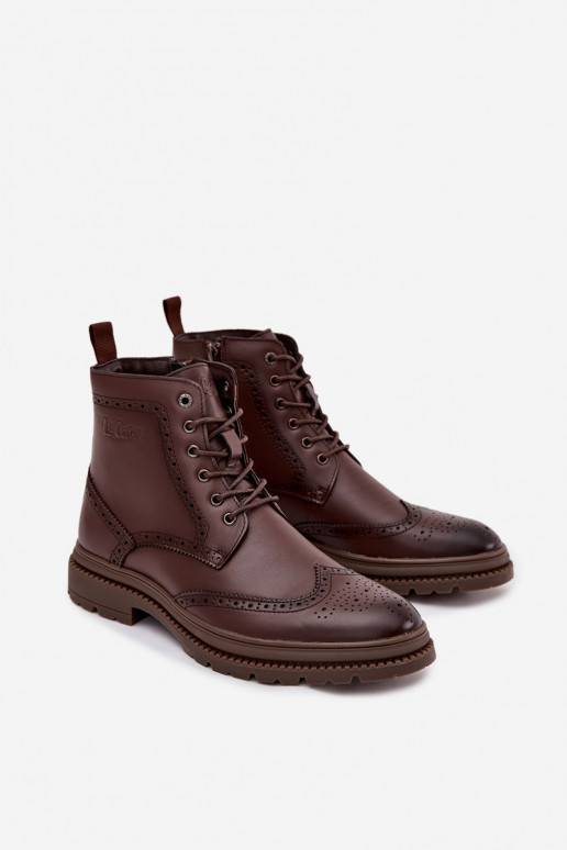 Peau Bottes Mâle Lee Cooper LCJ-25-33-3960 marron