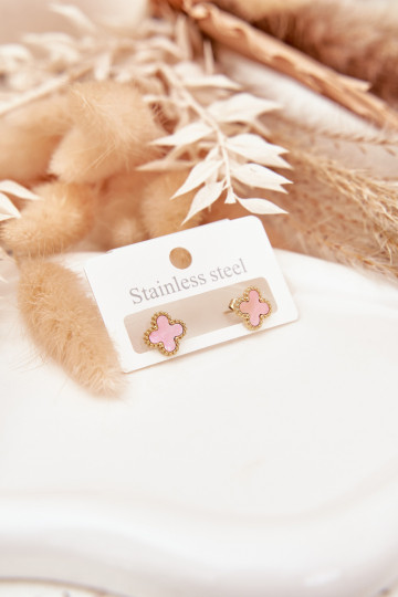 Avec des détails élégants en acier inoxydable de couleur dorée-rose 2
