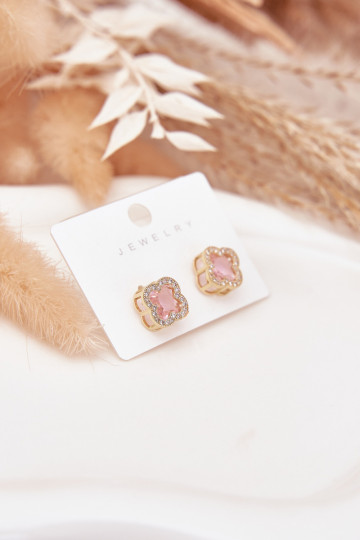 avec des détails élégantsi avec des yeux qui clignotent or-couleur rose