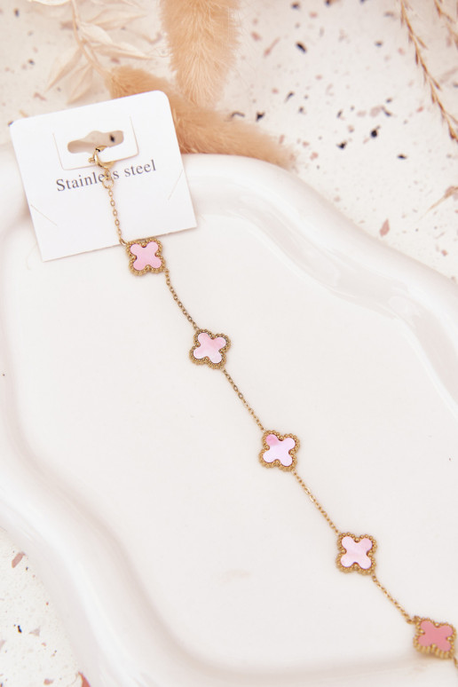 Un bracelet Avec pendentifs Stal NierdzeÀna or-rose