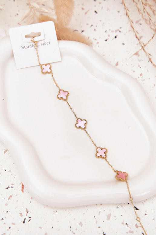 Un bracelet Avec pendentifs Stal NierdzeÀna or-rose