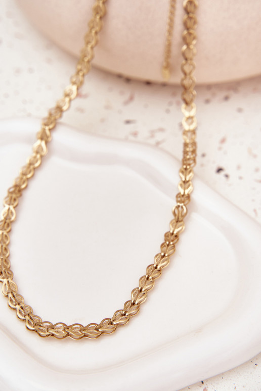 Sans cou Fabriqué en acier chirurgical couleur dorée