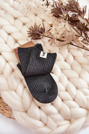 Chaussettes pour femmes sans compression couleur grise 2
