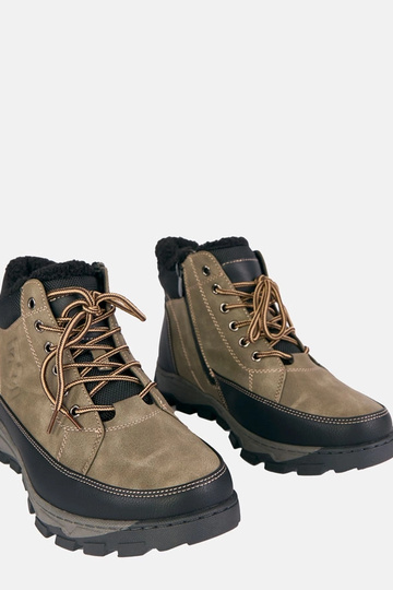 Bottines vertes pour hommes doublées Elias 2