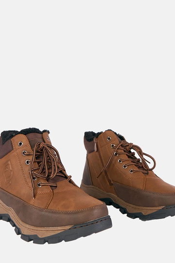 Bottines brunes pour hommes doublées Elias 2