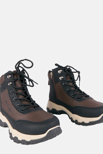 Bottines brunes pour hommes doublées à semelle surélevée Pedro 2