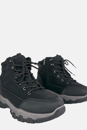 Bottines noires pour hommes... 2