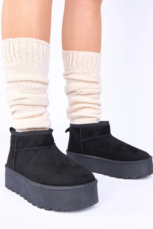 Bottes de neige à plateforme en...