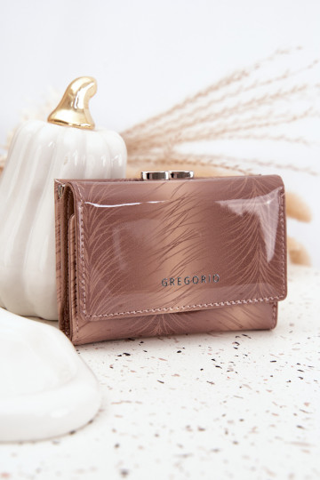 laqué Portefeuille femmeDrobinkami couleur ivoire Cermina