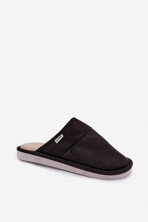 Chaussons Mâle couleur noire Selomir