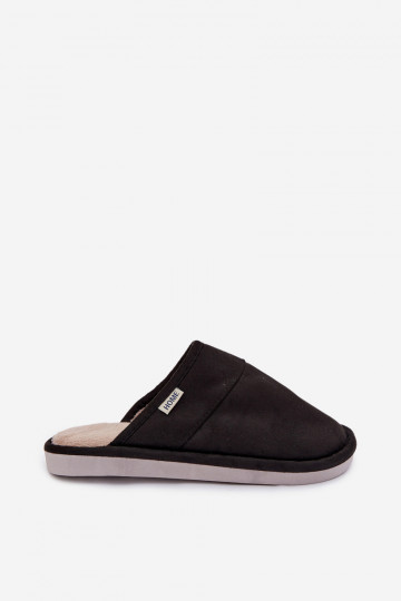 Mules noires pour hommes Selomir 2