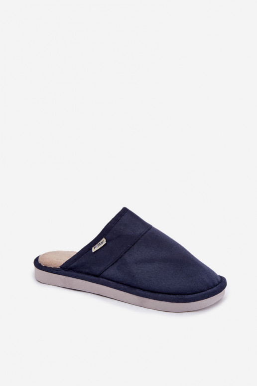 Chaussons Mâle bleu foncé Selomir