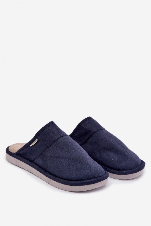 Chaussons Mâle bleu foncé Selomir
