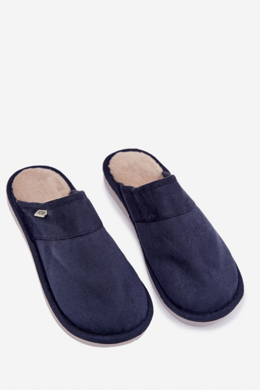 Chaussons Mâle bleu foncé Selomir