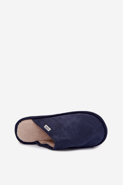 Chaussons Mâle bleu foncé Selomir