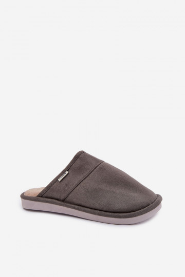 Mules grises pour hommes Selomir