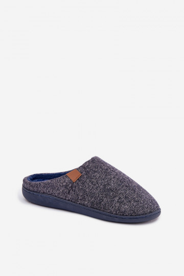 Mules bleu foncé pour hommes Serevan