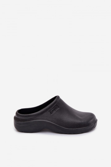 Pantoufles légères Chaussons Sabots Mâle couleur noire Sorvian 2