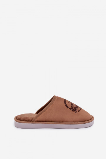 Pantoufles brunes pour hommes « Tiranne » 2