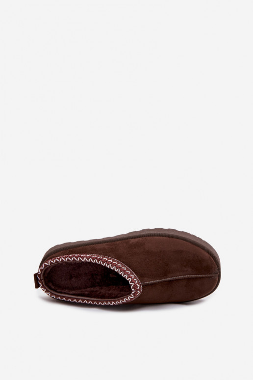 Faible Bottes de neige FémininHaftem avec une plateforme CzekoladoÀe Activérirya